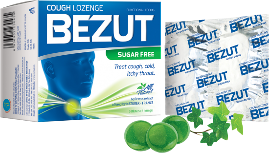 BEZUT COUGH LOZENGE - SUGAR FREE